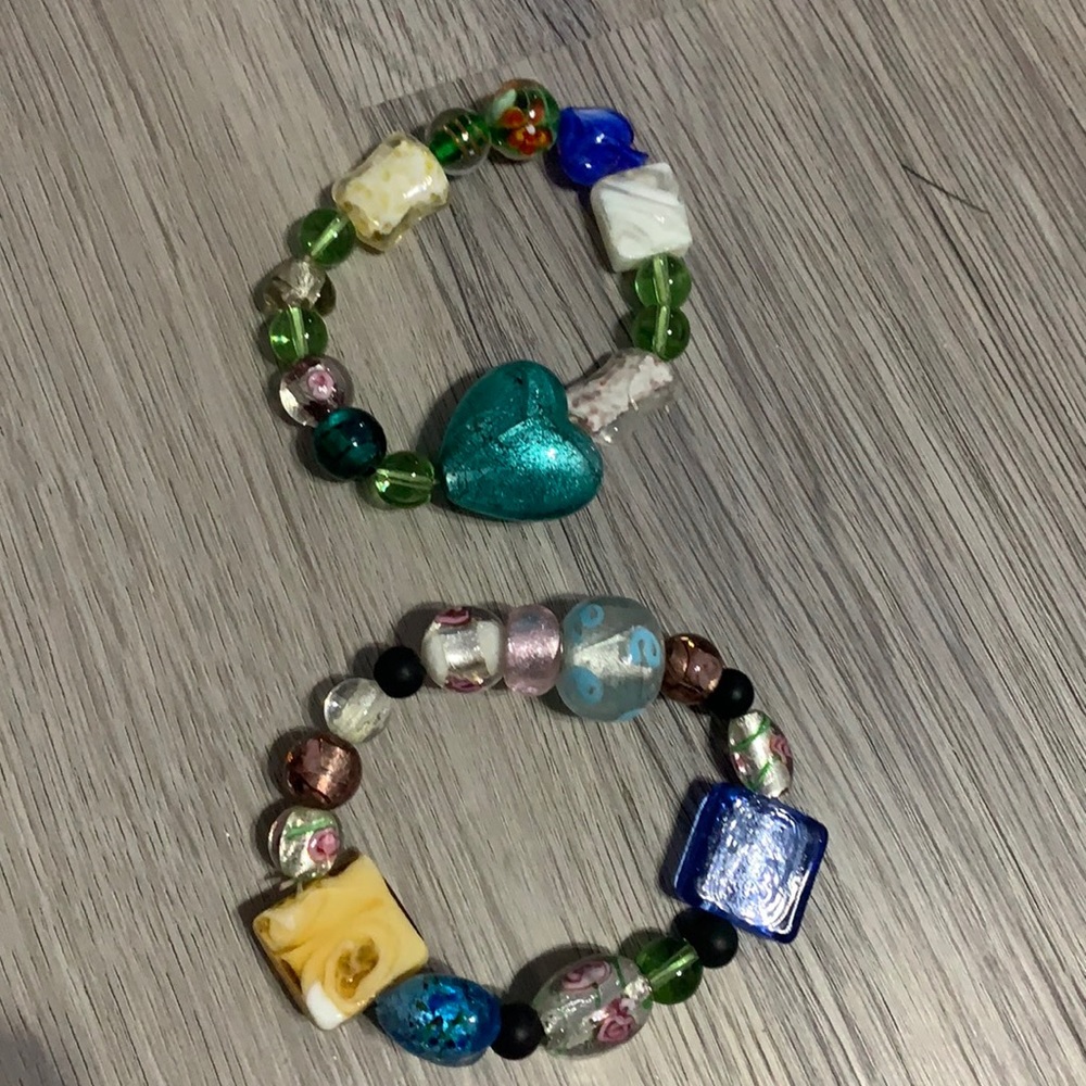 Handmade resin bracelets